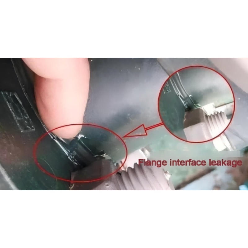 Pompa ini bocor. Apa penyebabnya?