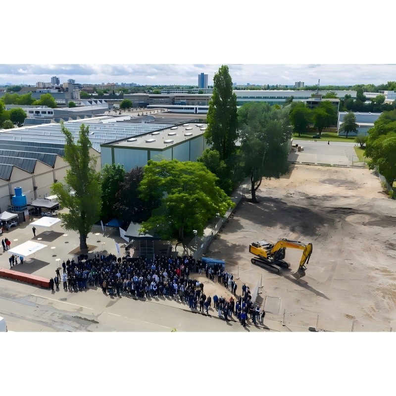 KSB menggelar upacara peresmian perluasan fasilitas produksi Eta di Frankenthal.