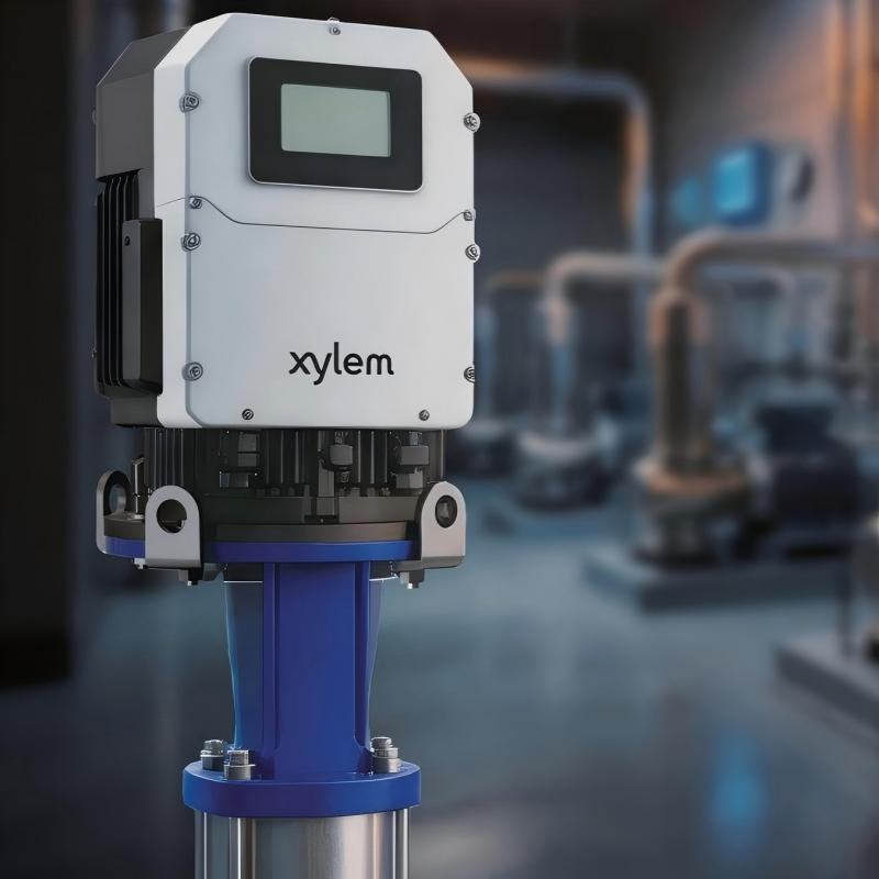 Pompa multi-tahap vertikal frekuensi variabel magnet permanen terintegrasi e-SVXD dari Xylem telah resmi diluncurkan.